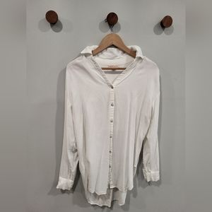 Oversized White Blouse